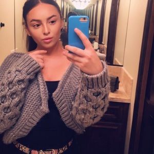 Made in Poland short sweater-cardigan